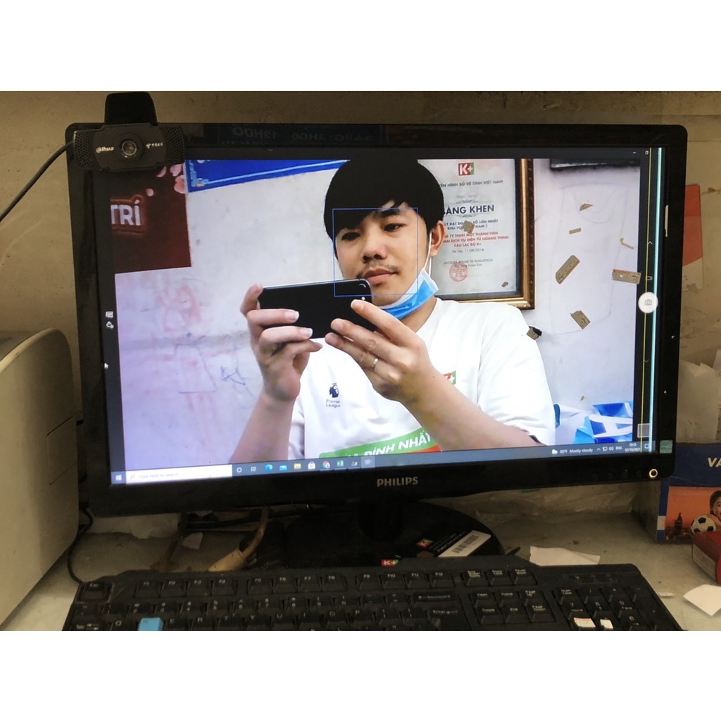 Webcam Dahua Z2 +1080P -Hỗ trợ dạy và học trực tuyến - Cắm cổng usb hỗ trợ mic!