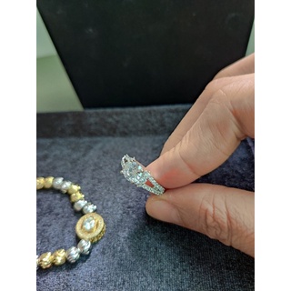 Nhẫn Bạc đính đá