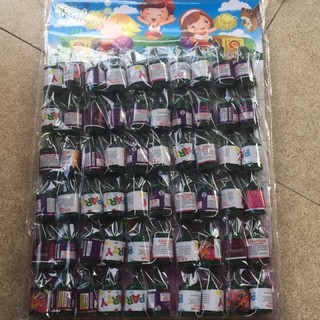 vỉ 60 chai phao hoa mini