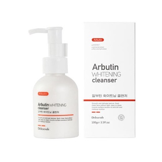 Deleventh arbutin sữa rửa mặt làm sáng da làm sạch da dưỡng ẩm da làm sạch lỗ chân lông,sữa rửa mặt arbutin deleventh [f