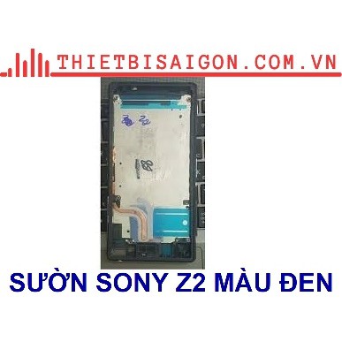 SƯỜN SONY Z2 MÀU ĐEN