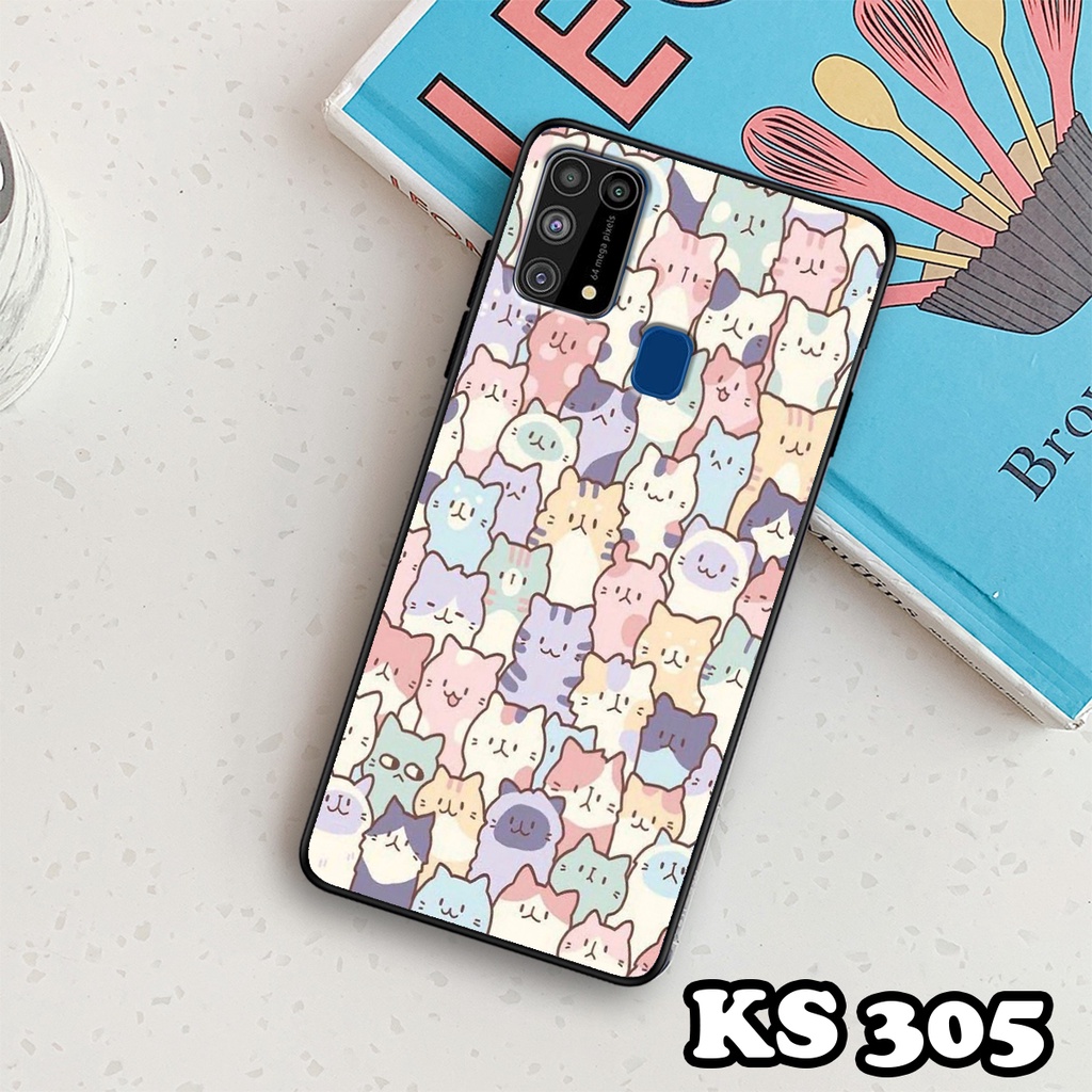 Ốp lưng Samsung M30 - Samsung M30s - Samsung M31 - Ốp in hình LoveCat - Chất liệu TPU siêu bền