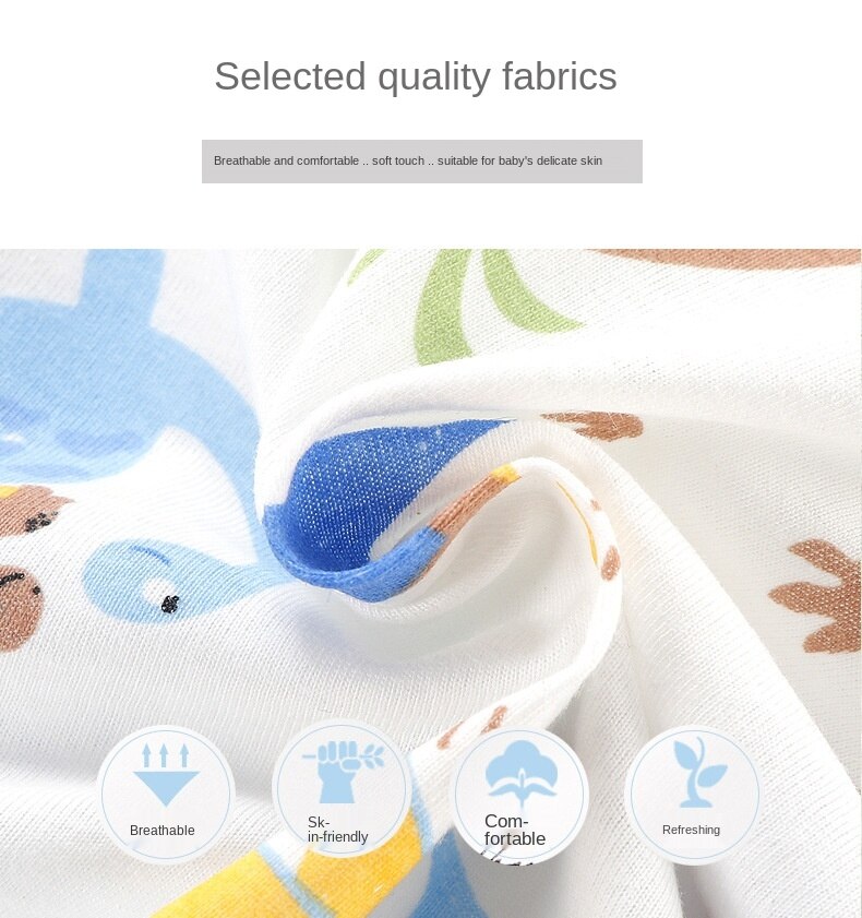 Bông Sơ sinh Bé trai Phim hoạt hình Áo liền quần Bé gái Áo liền quần 0-24M