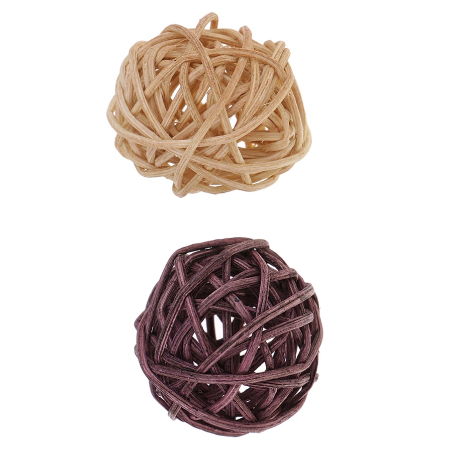 Set 30 Quả Cầu Mây 3cm Nhiều Màu Sắc Dùng Để Trang Trí Nhà Cửa/Tiệc Cưới