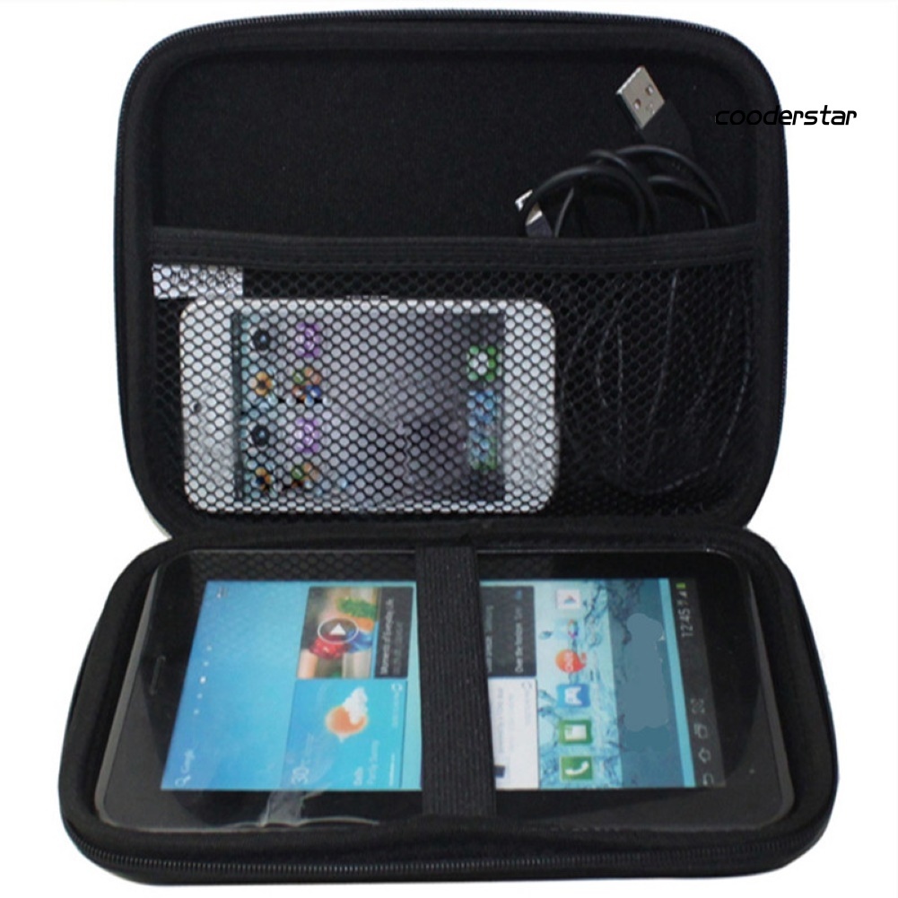 COOD-st Portable 2.5Inch Hard Disk Storage Bag Zipper Pouch USB Cable Organizer
