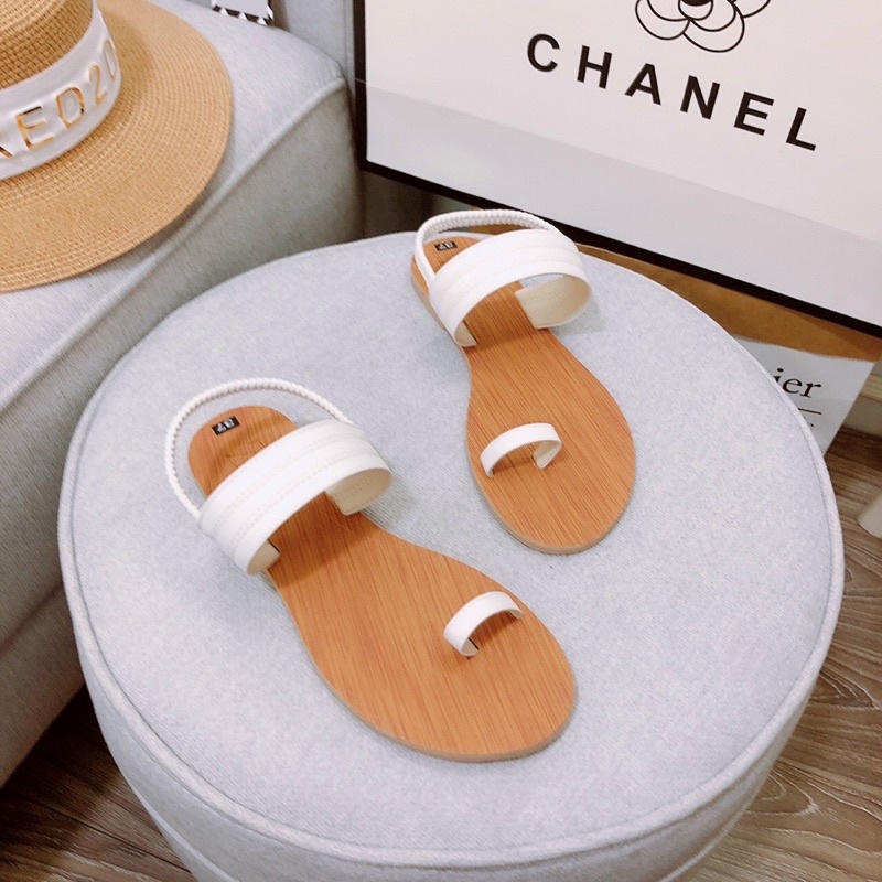 GIÀY SANDAL NỮ XỎ NGÓN HẬU THUN CÓ SIZE LỚN 35-41