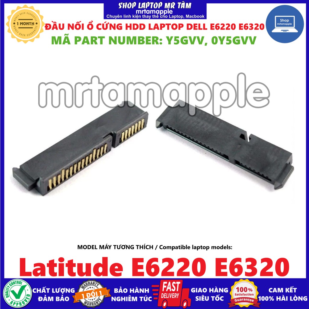 ĐẦU NỐI Ổ CỨNG HDD LAPTOP DELL E6220 E6320 dùng cho Latitude E6220 E6320