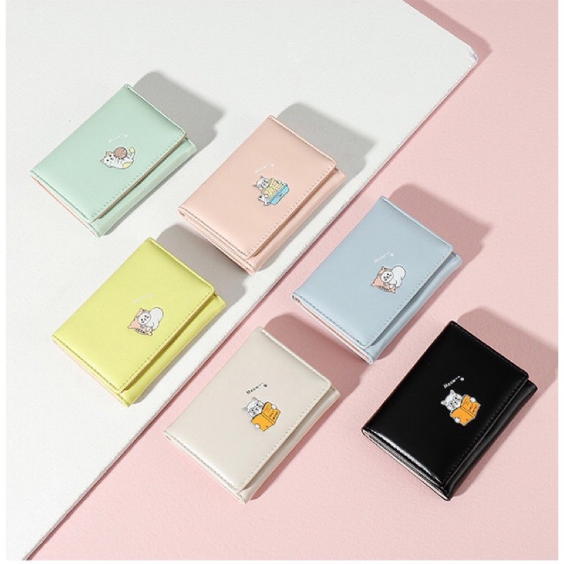 VÍ MINI HOẠ TIẾT HÀN QUỐC.