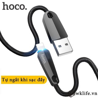 Cáp sạc Hoco U35 sạc nhanh, tự ngắt siêu bền Lightning/ Micro