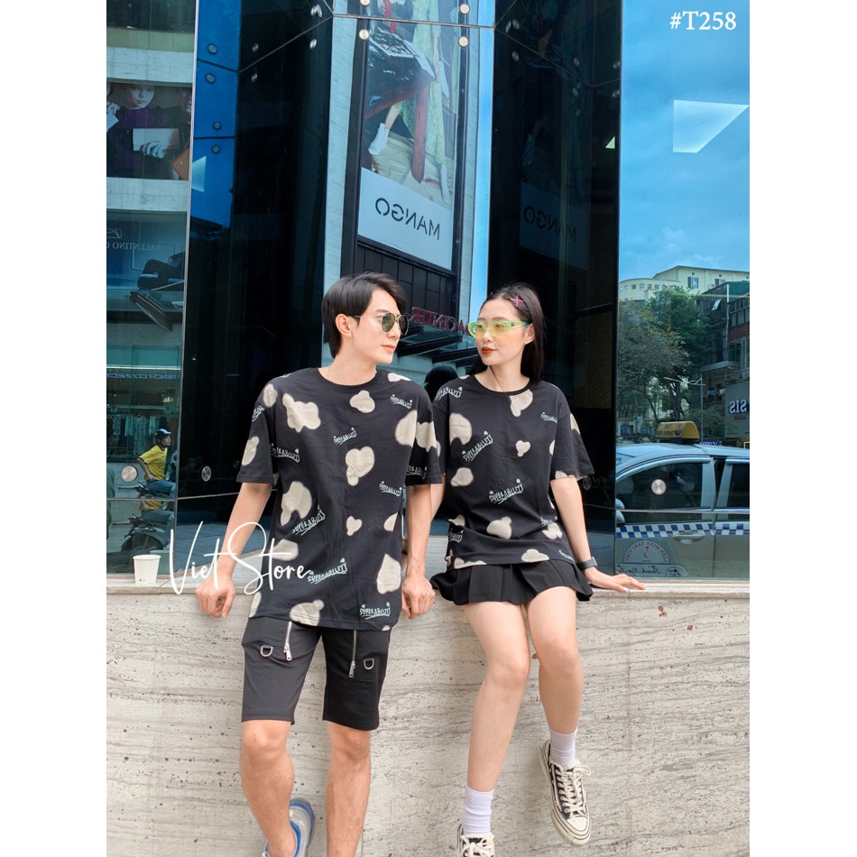ÁO PHÔNG ĐÔI NAM NỮ CHAM BI TO T258 VIETSORE