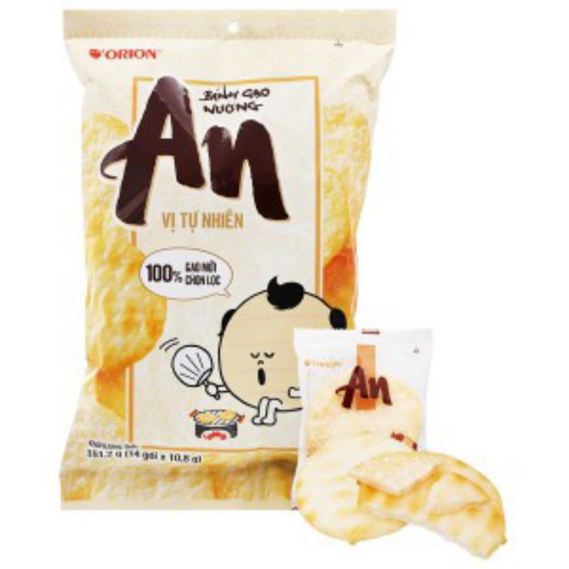 Bánh gạo nướng orion an vị tự nhiên