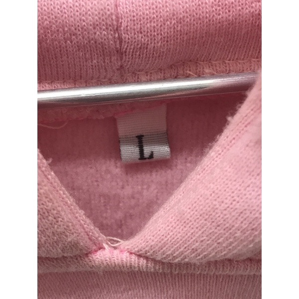 Hoodie Màu Hồng Baby Oversize