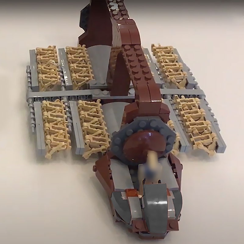 Bộ Mô Hình  Nhân Vật Chú Vịt Trong Star Wars