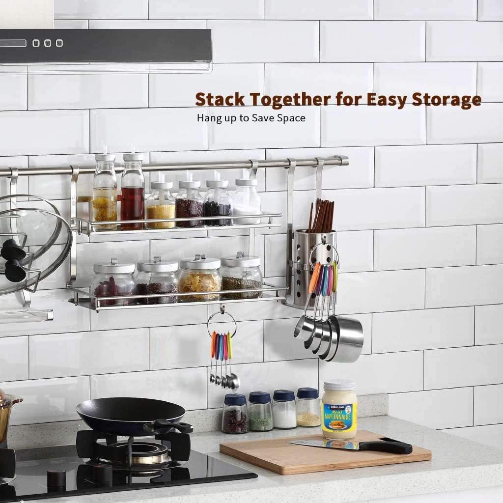 Bộ 10 Muỗng ANAEAT Đo Lường Nguyên Liệu Bằng Thép Không Gỉ