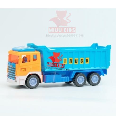 Bộ 2 Xe Công Trình Đồ Chơi Múc ,Chở Đất Đá SIZE Đại