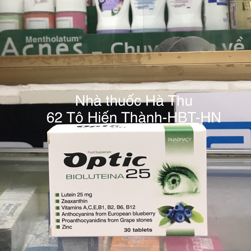 Viên uống bổ mắt - Optic Bioluteina 25