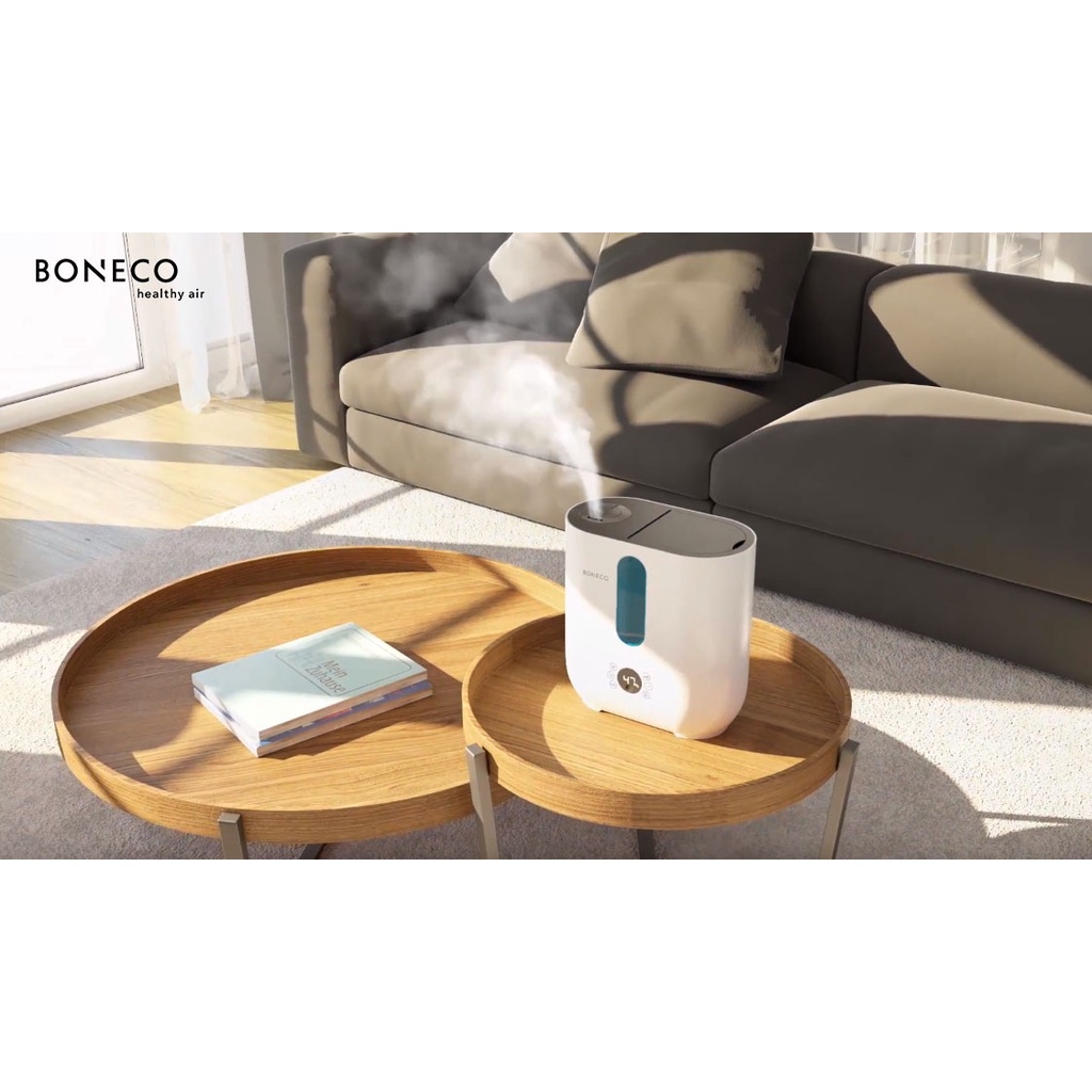 Máy Phun Sương Tạo Ẩm BONECO U350 Làm Mát Nhà, Tạo Độ Ẩm, Xông Tinh Dầu Thơm Phòng, Sương Nano  - Hàng Chính Hãng