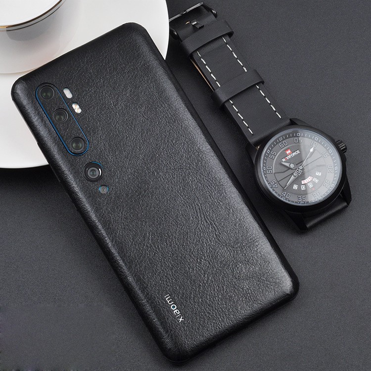 Miếng dán da cho xiaomi note 10 , xiaomi note 10 pro