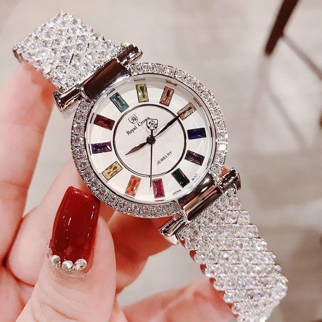 Đồng hồ ROYAL CROWN 6666 NỮ CAO CẤP - SANG TRỌNG