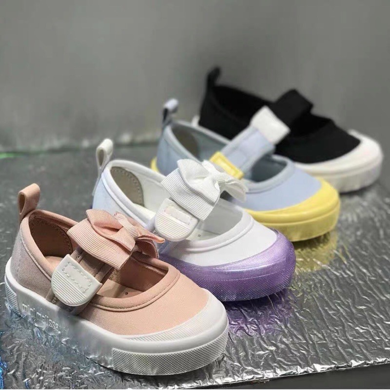 Giày bé gái và bé trai Melissa🌈 Giày tập đi đế bệt êm cao cấp