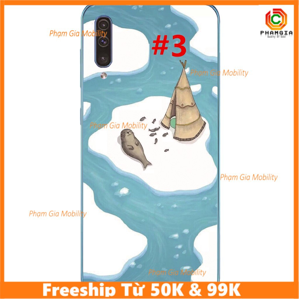 Ốp lưng dẻo in hình dễ thương Samsung Galaxy A70 A50 A40 A30 A20 A10