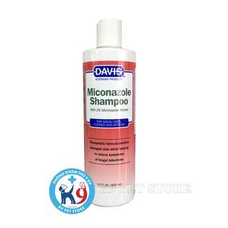 Sữa tắm trị nấm đồng tiền Davis Miconazole cho chó mèo