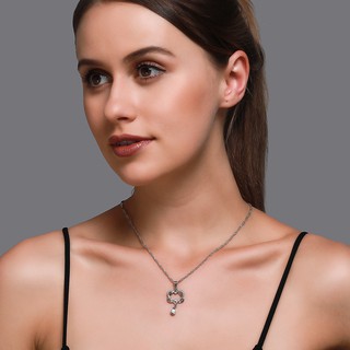 Concentric Love Pendant Necklace