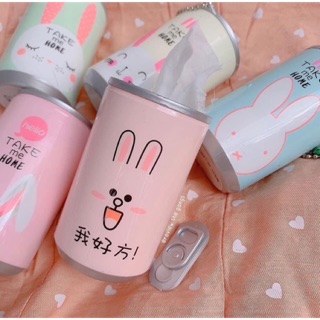 Khăn ướt tẩy trang dạng lon 30 tờ