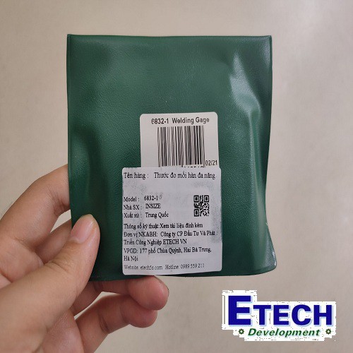Thước đo mối hàn đa năng INSIZE 6832-1
