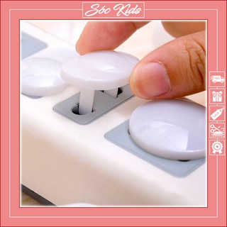 Bịt Ổ Điện An Toàn Cho Bé Chống Giật Hiệu Quả Và Độ Bền Cao - 2 CHẤU | 3 CHẤU | SÓC KIDS