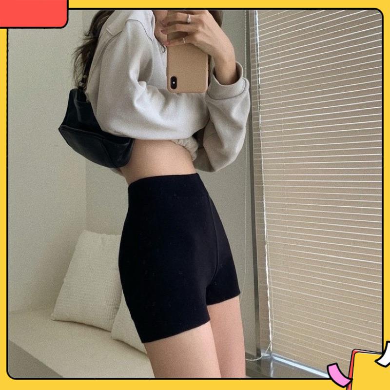 [Mã 44FASHIONSALE460 giảm 10K đơn 50K] Quần Black Funoff Short - Biker short dáng ngắn nữ mùa hè năng động | BigBuy360 - bigbuy360.vn
