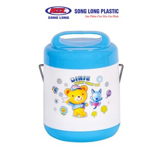 Cặp lồng Inox - 2208 Song Long Plastic