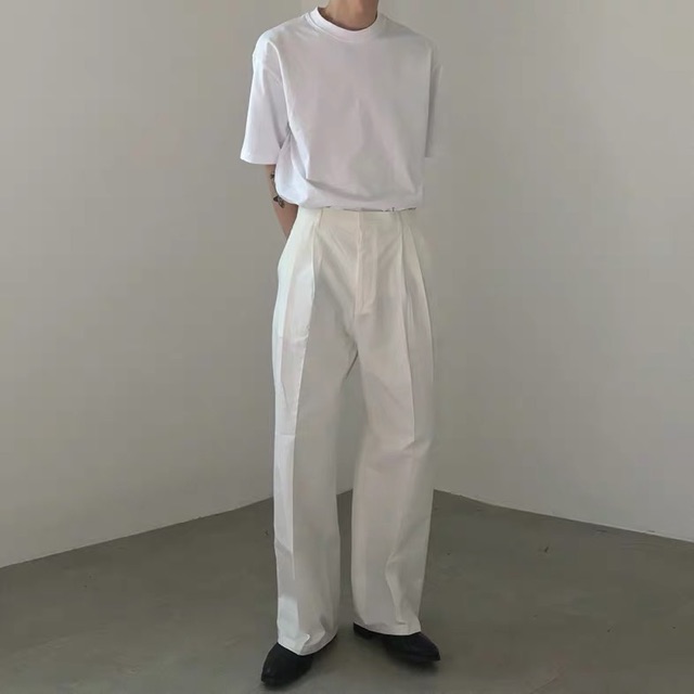 WHITE WIDE PANT (QUẦN TRẮNG ỐNG RỘNG) | BigBuy360 - bigbuy360.vn