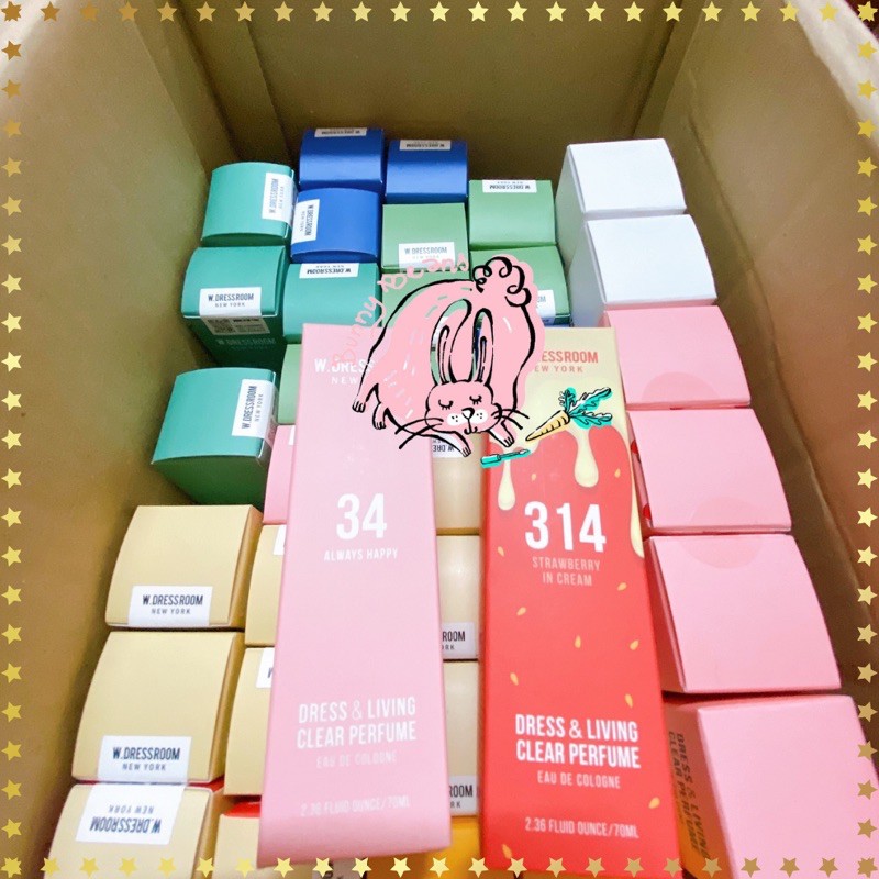 Nước hoa xịt vải xịt quần áo WDRESSROOM Hàn Quốc [cập nhật mùi mới] 🍒 BunnyBeans | Thế Giới Skin Care