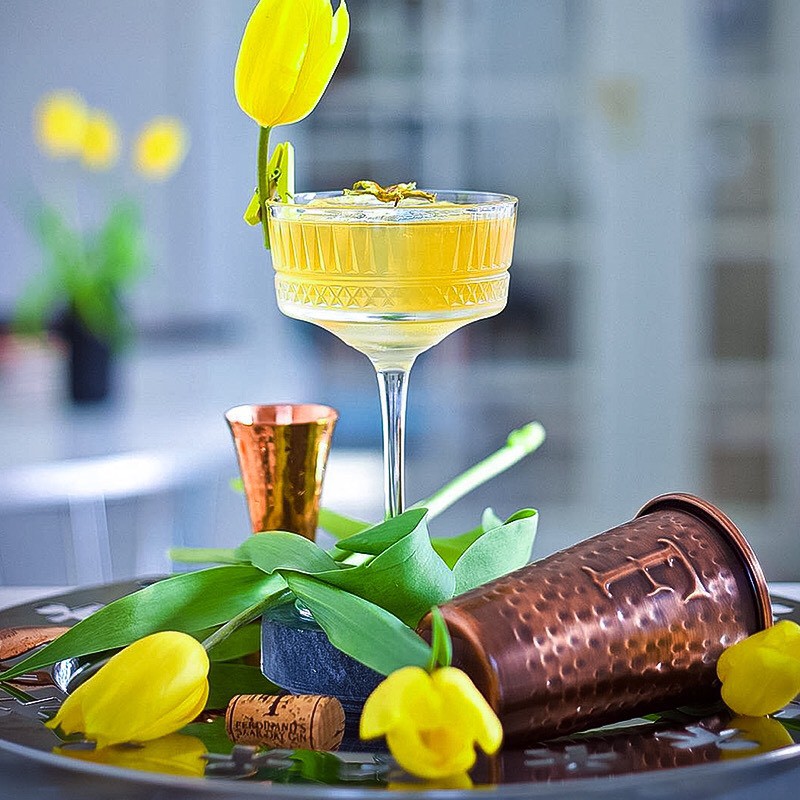 Carved Cocktail Glasses Coupe - Ly Thủy Tinh - Ly Cocktail