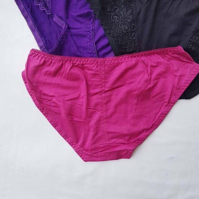 Combo 10 quần lót cotton phối ren siêu đẹp êm nhẹ