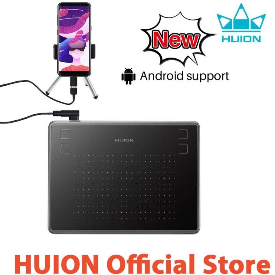 Máy tính bảng vẽ đồ họa HUION inspiroy H430P OTG Stylus không cần pin 4096 cấp độ