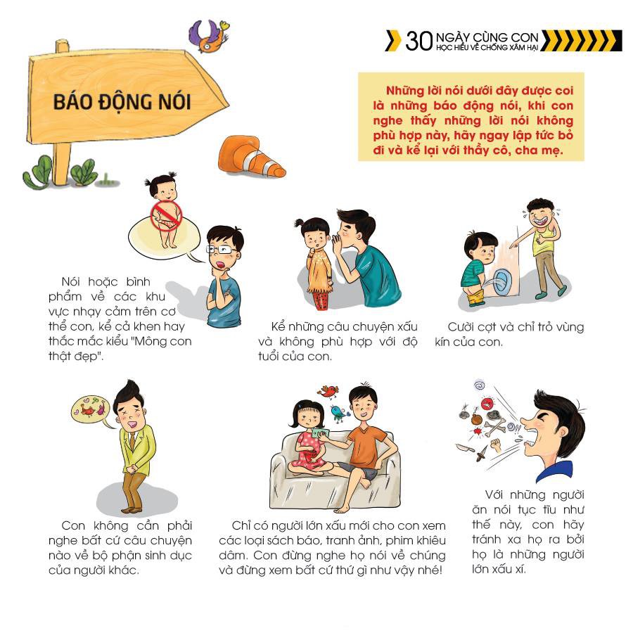 SÁCH - 30 ngày cùng con học hiểu về chống xâm hại
