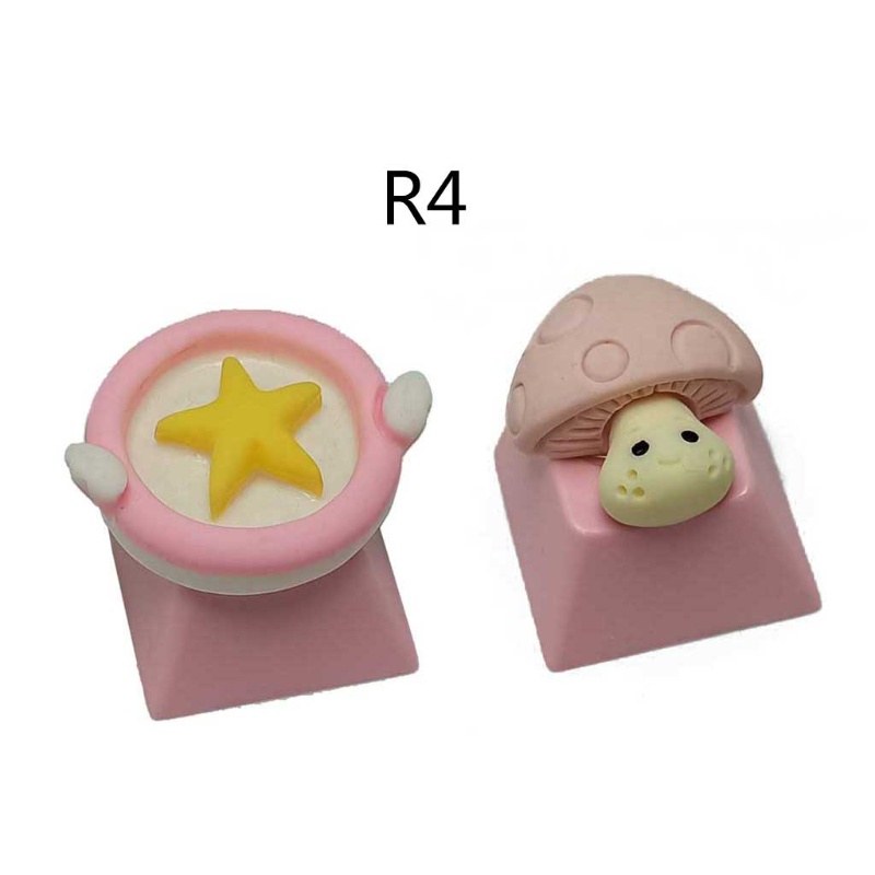 Nắp Đậy Phím R4 OEM PBT Màu Pastel Xinh Xắn