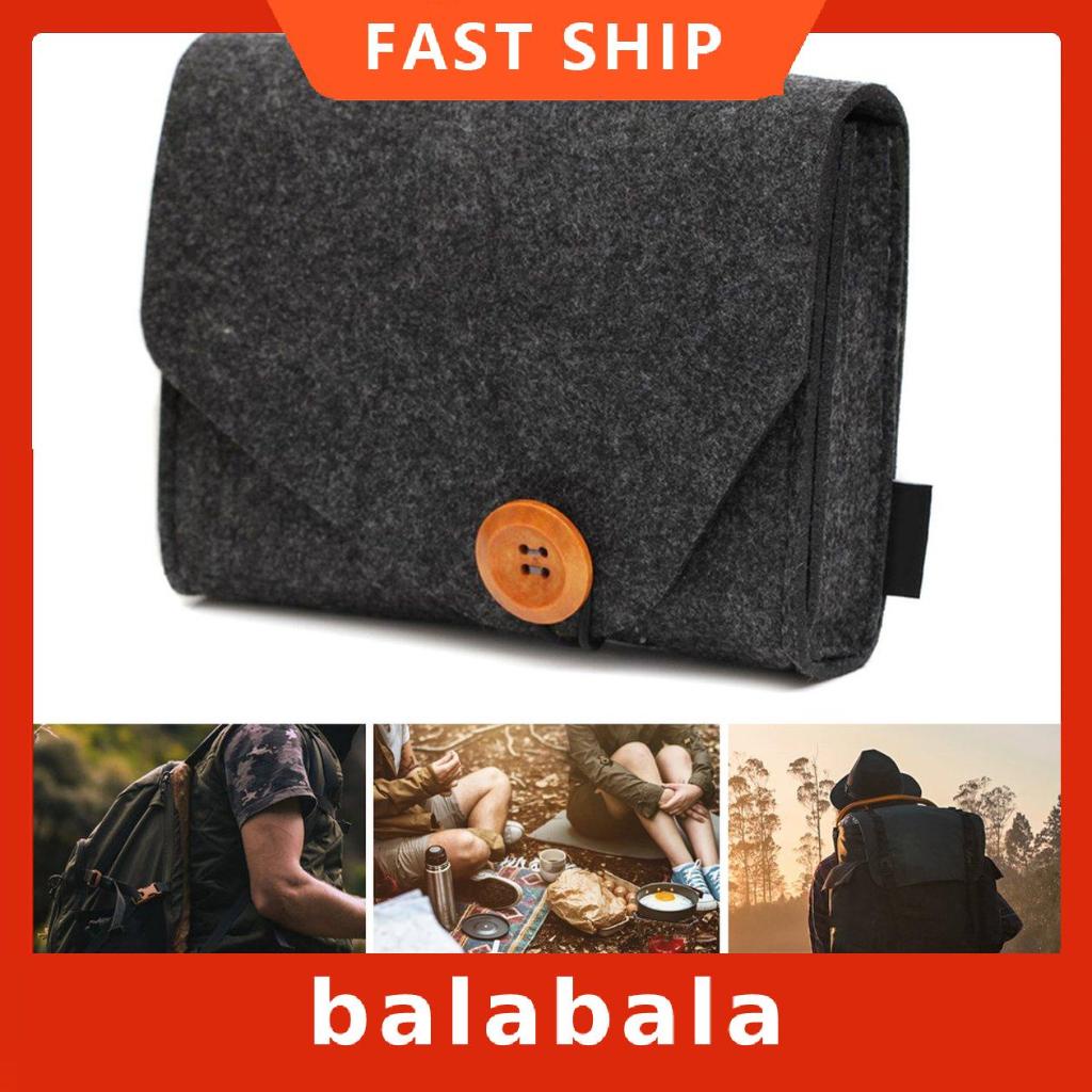 Túi đựng tai nghe/ cáp sạc dự phòng/ đồ dùng màu trơn thiết kế nhỏ gọn tiện dụng mang theo du lịch