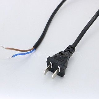 Dây nguồn AC hai lỗi đầu cấm dẹt