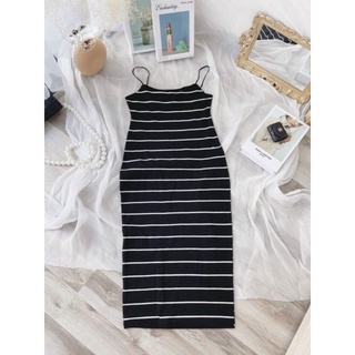 Đầm body 2s sọc siêu xinh.