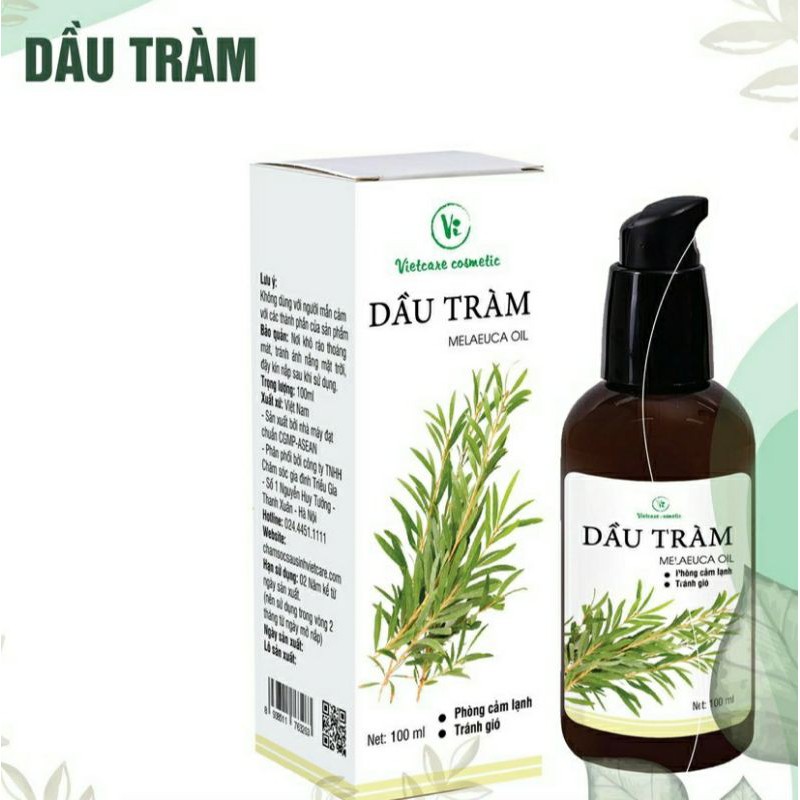 Tinh dầu tràm Huế Vietcare 100ml - Việt Nam