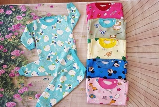 Combo 3 bộ nỉ bông bé trai 0 - 2 tuổi