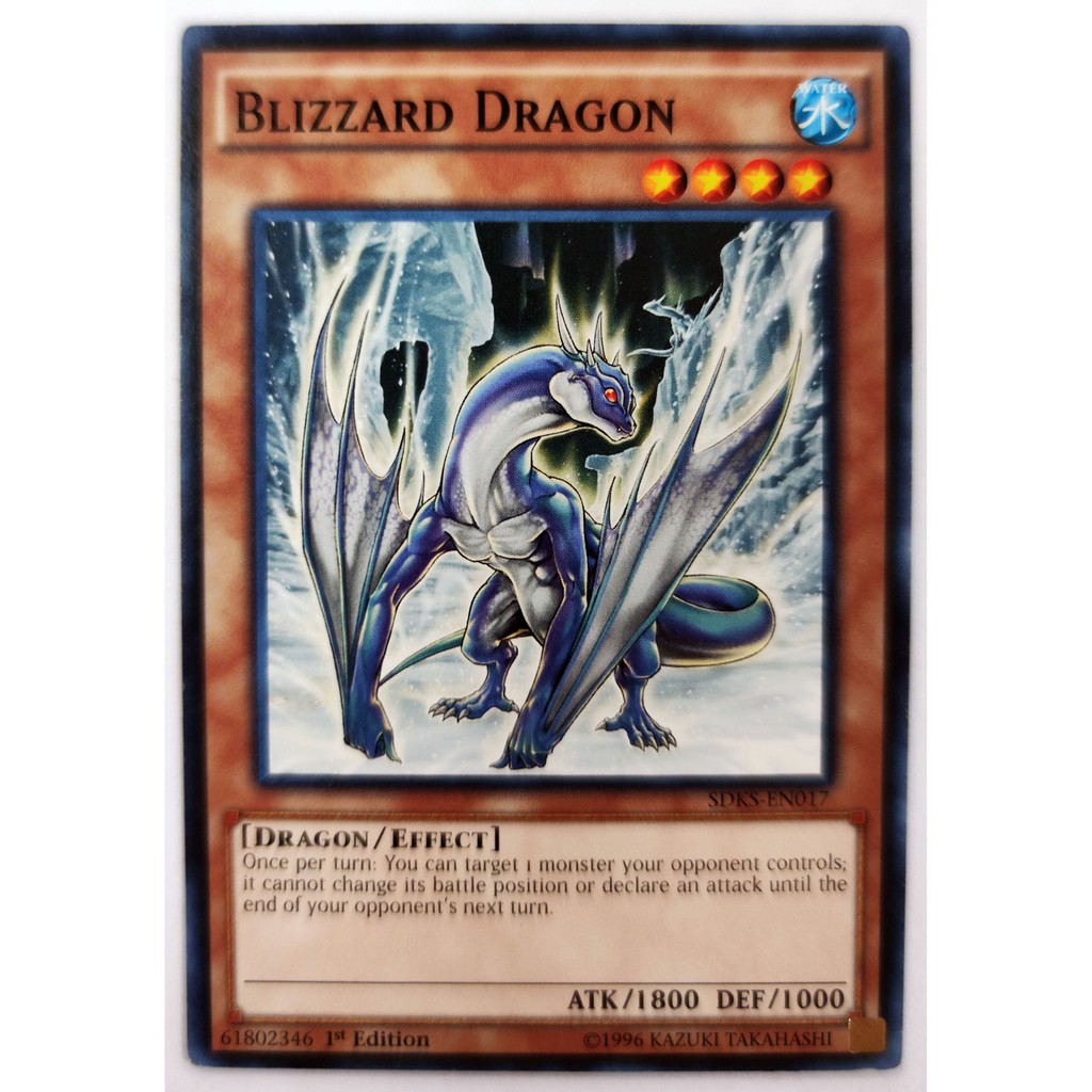 [Thẻ Yugioh] Blizzard Dragon |EN| Common