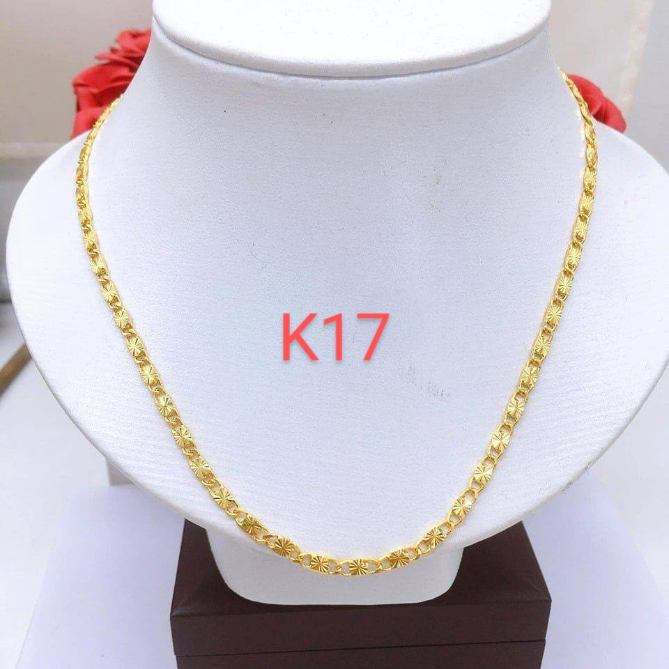 Dây chuyền kim cương,mạ vàng 18K- trang sức cao cấp
