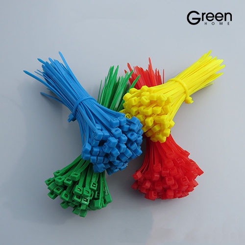 Set 100 Dây Rút Nhựa Nylon Tự Khóa Tiện Dụng