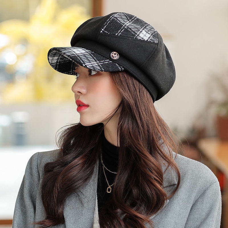 Nón beret thời trang phong cách Hàn Quốc dành cho nữ