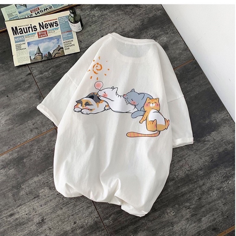 Áo thun form rộng Freesize  A026