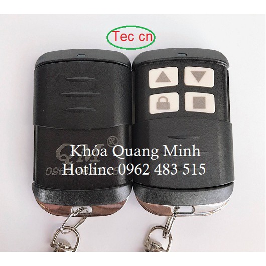 Điều khiển cửa cuốn TEC Mã Gạt chống nước chính hãng